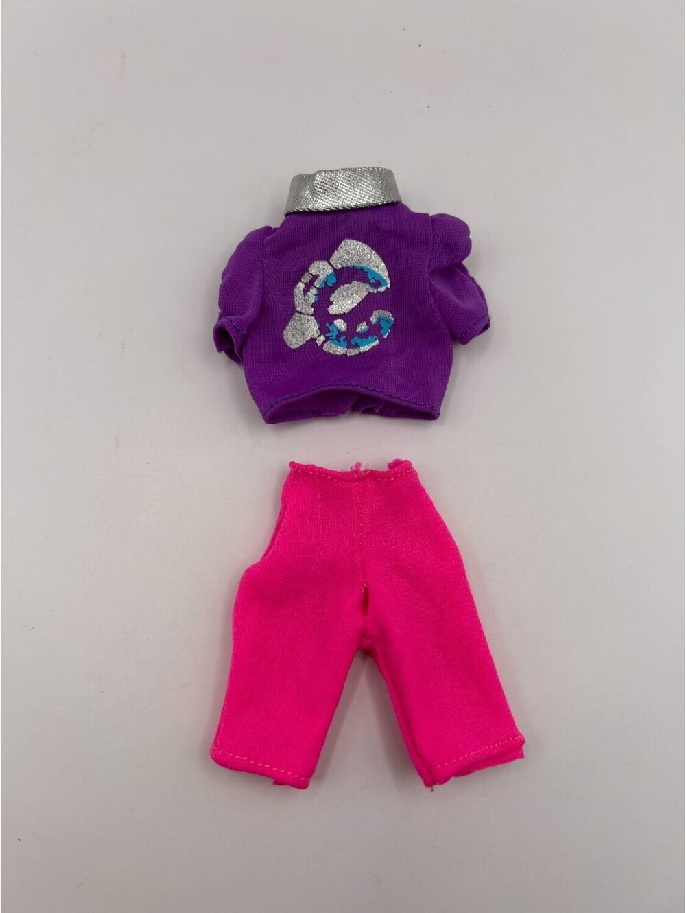 Fashion Doll Outfit Cloth Purple Pink
